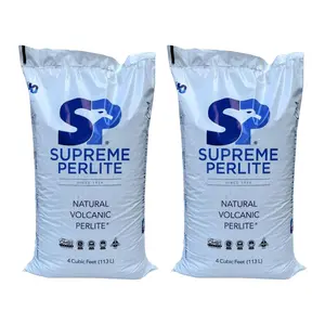 Supreme Perlite 2 Pack Coarse Horticultural Perlite for Potting Soil, 4 Cu Ft