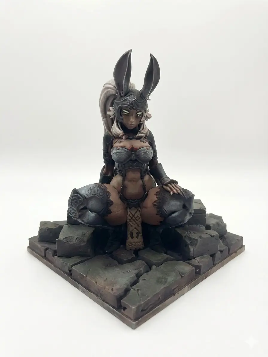 Ancient Echoes: The Fran Ruins Commission Figurine