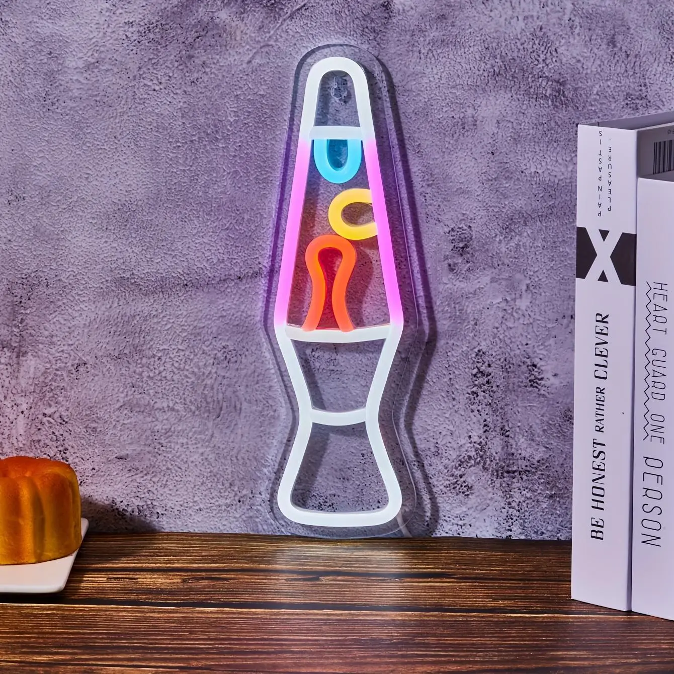 USB Powered Lava Lamp Neon Sign, Neon Lamps, 1 Count Creative LED Neon Light, Decorative Light for Home Party Room, Home Decor, Room Decor, Party Decor, Neon Accent Lights, Led Decoration Lamp