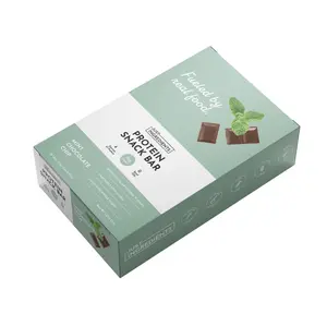 Just Ingredients Mint Chocolate Protein Snack Bar (Box of 12) | Real Whole Food Ingredients | 10g Protein | Grass Fed Whey, Pea, Pumpkin Seed, & Chia Seed Protein