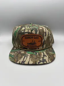 Drop Zone Leather Patch Rope Hat