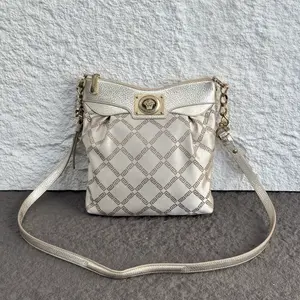 Pre-owned VERSACE Nylon Shoulder Bags 7.8'' R2879 Shoulder Bag C14538730602 0410 T4 Kay