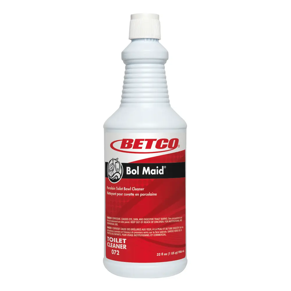 Betco Bol Maid Toilet Cleaner, Mint Scent, 32 Oz 1  Bottle