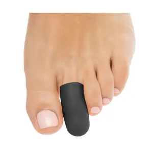 ZenToes 6 Pack Gel Toe Cap and Protector - Cushions and Protects to Provide Relief from Missing or Ingrown Toenails, Corns, Blisters, Hammer Toes