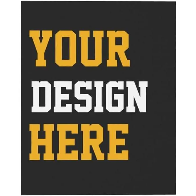Custom Hanging Posters Canvas Decorative Poster Personalized Your Photo/Text/Logo Canvas Prints Wall Art Poster Decor for Living Room Bedroom - Unframed 16x24 inch Canvas Poster Gifts Decoration Lounge Memorial Ornaments Artistic