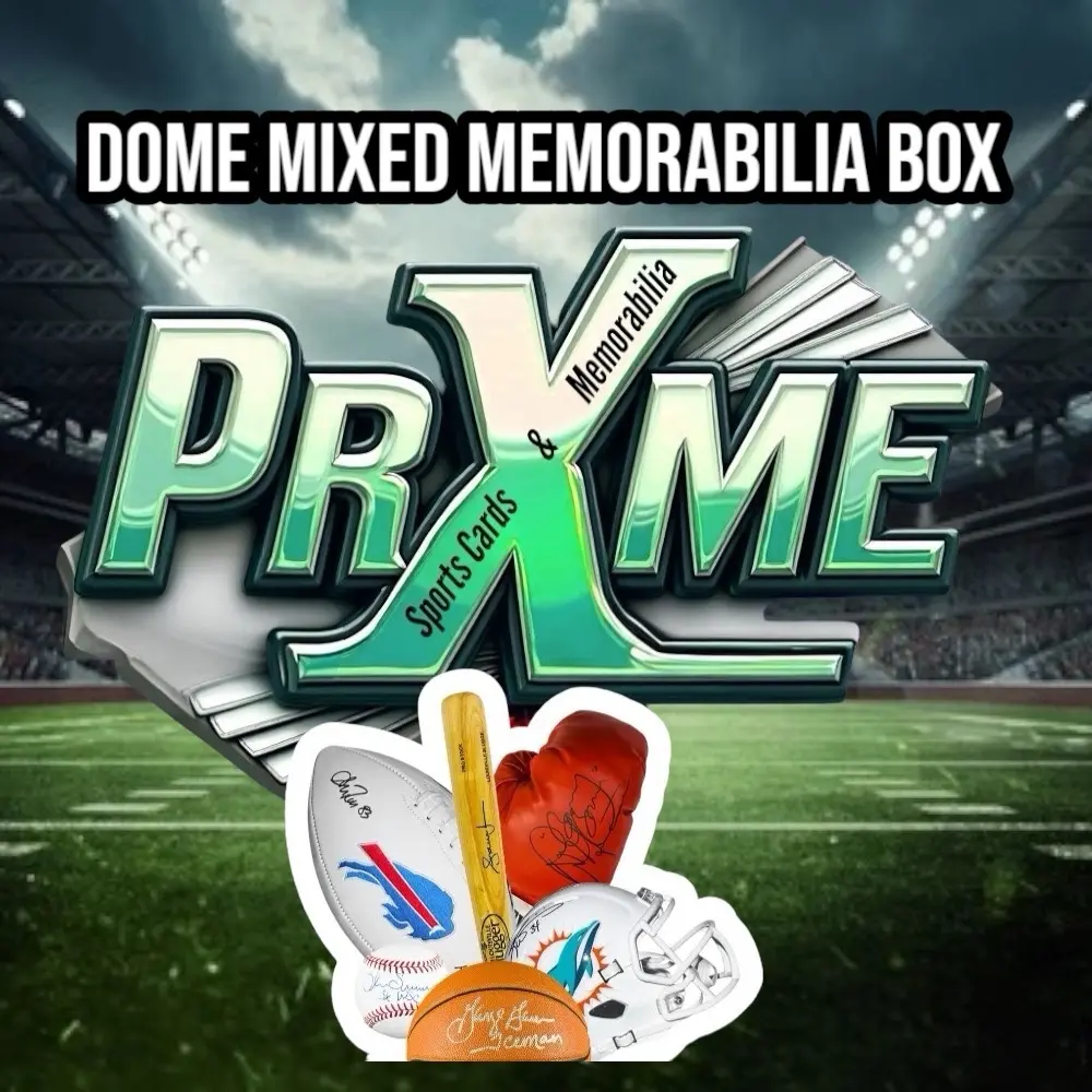 Dome Personal Box of Signed Memorabilia