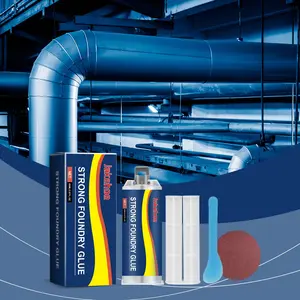 Metal Casting Epoxy Resin, Ab Glue Repair Agent, Stainless Steel Copper Aluminum Waterproof Metal Sealant, Durable Industrial Adhesive