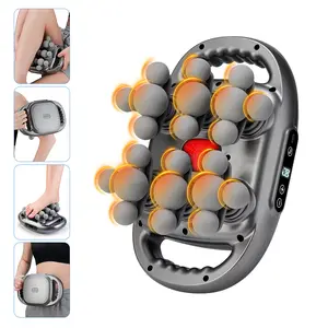 Deep Tissue Percussion Massager with 22 Heads, Portable USB Rechargeable Muscle Massage Gun for Full Body Relaxation and Fascia Relief, Portable Muscle Massagers, Usb Rechargeable Massagers
