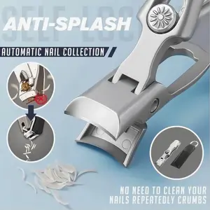 Ultra Wide Jaw Opening Nail Clippers Set, Toenail Clippers for Thick Nails, Heavy Duty Nail Cutter, Stainless Steel Toe Nail Clippers for Seniors, Men & Women Manicure,Pedicure,Big, Easy To Use, Safe And Convenient