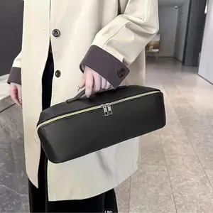 Women's Handheld Travel Bag Tool Organizer, Large Capacity Wide Pockets, Hair Styling Accessories Storage, Essential for Straighteners & Curling Irons