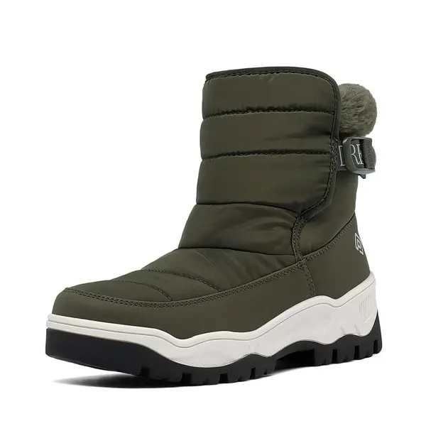 Dream Pairs Women's Ankle Snow Boots - Warm Water-Resistant Winter Footwear Boot with Faux Fur Lining and Grippy Outsole