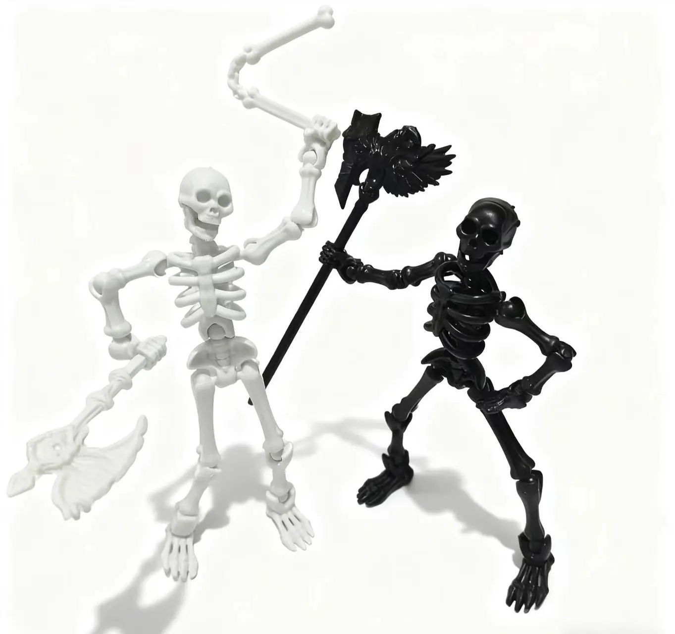 Poseable Skeleton Figure StatueDlY Building Kit for Creativity & Stress Relief!