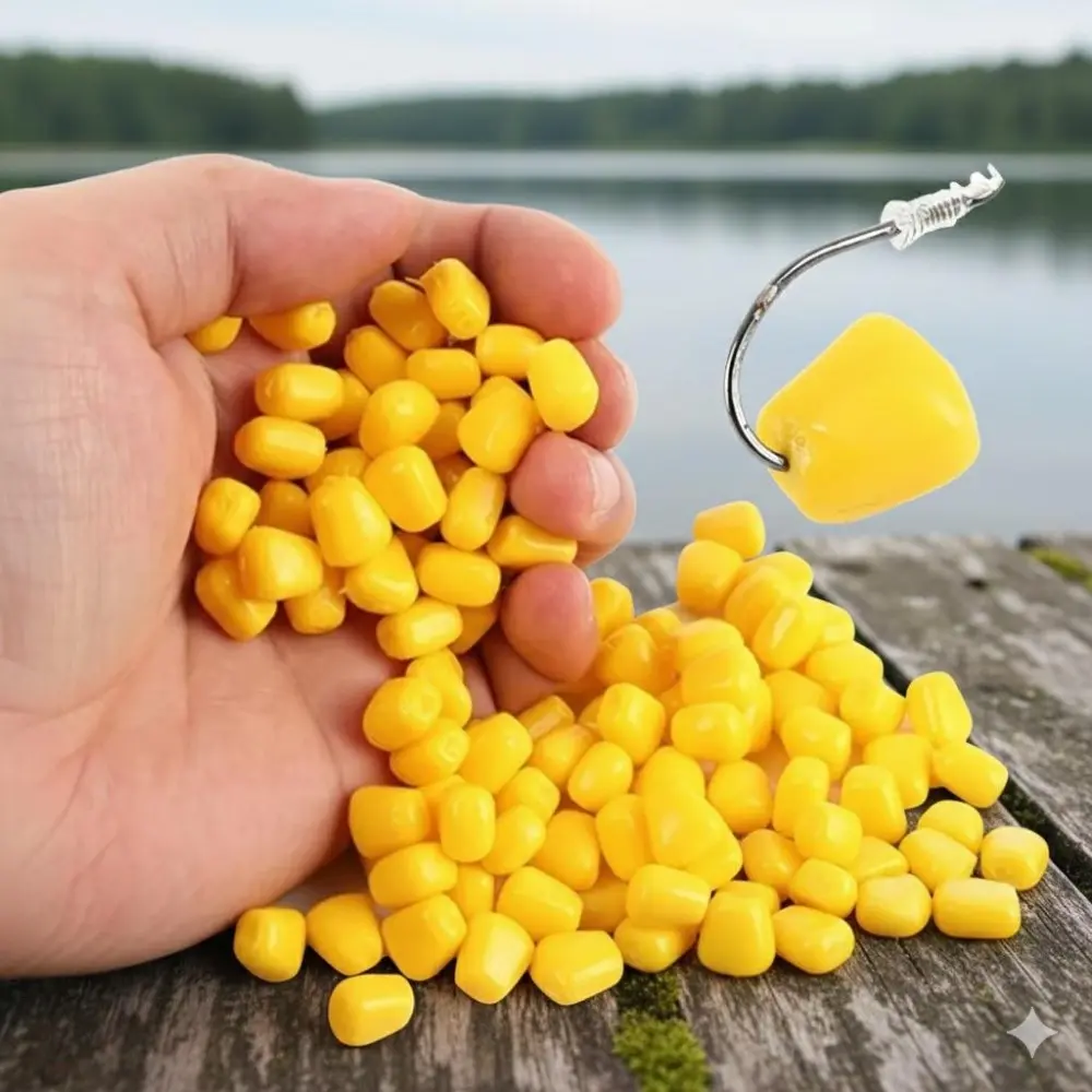 Creamy Corn Scent Fishing Soft Pellets Lure, 50/100pcs, Multi Colors, High Attraction Simulated Corn Bait for Carp & Grass Fish, Fresh & Saltwater Use, Long Lasting Scent Release, Professional Fishing Gear Upgrade Set