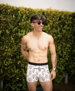 Crouching Tiger Hidden Boxers - Comfortable Boxers with Anti-Chafe Pouch, Hidden Front Pocket, Concealed Phone Pocket & Breathable Fabric Menswear Love