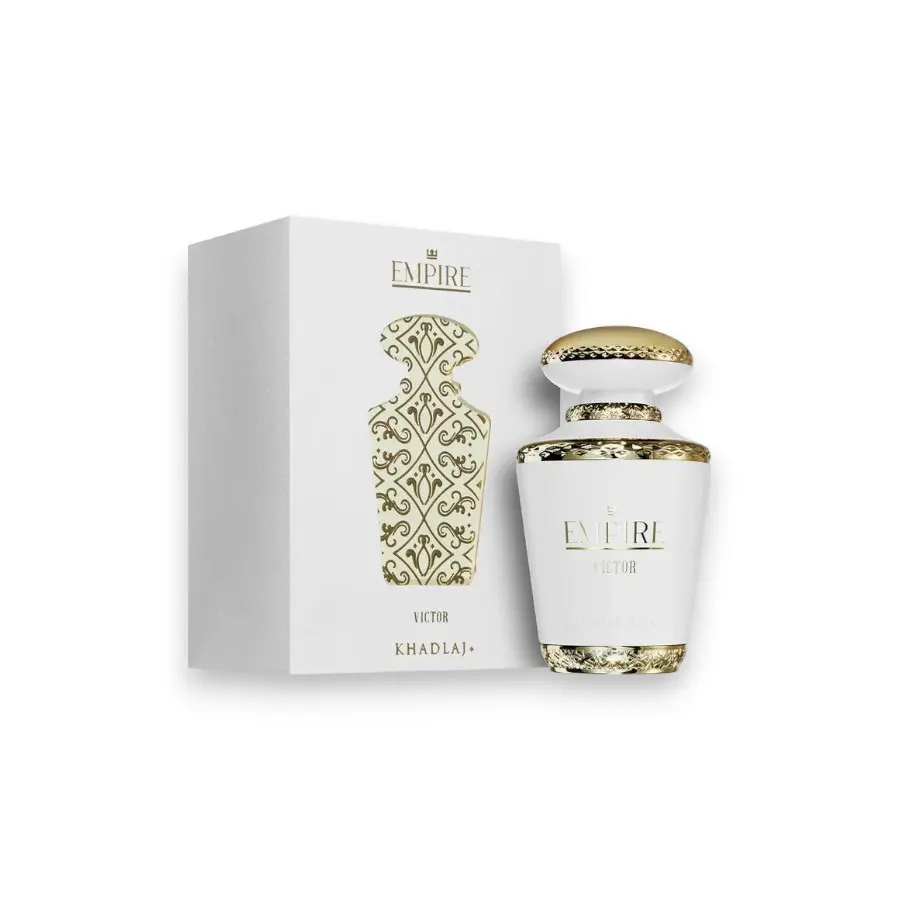 Khadlaj | Empire Victor | Unisex Fragrance | 100 ML 3.4 OZ | Eau De Parfum | Lemon - Jasmine & Vanilla Bean