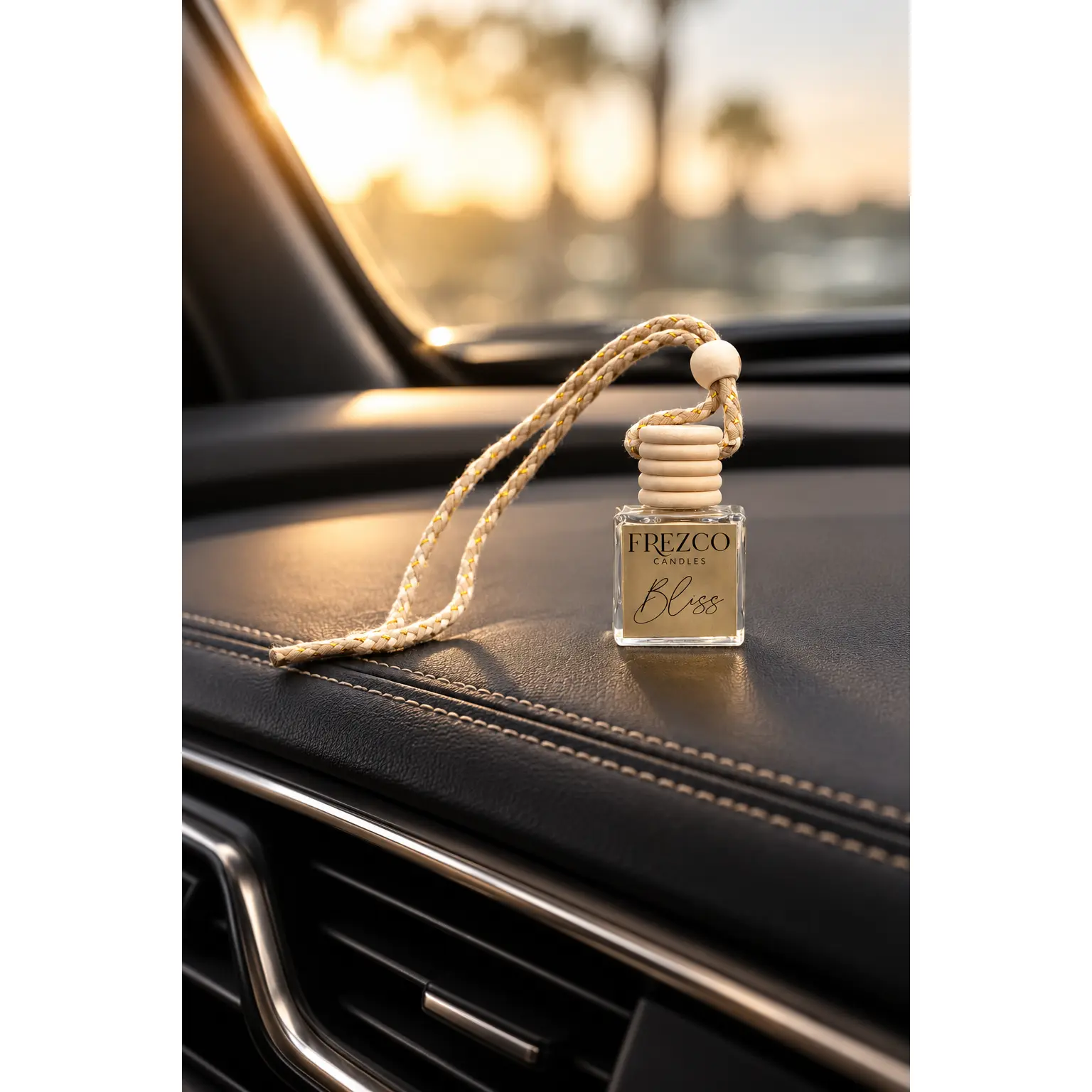 Bliss Car Diffuser – Luxury Hanging Car Air Freshener by Frezco