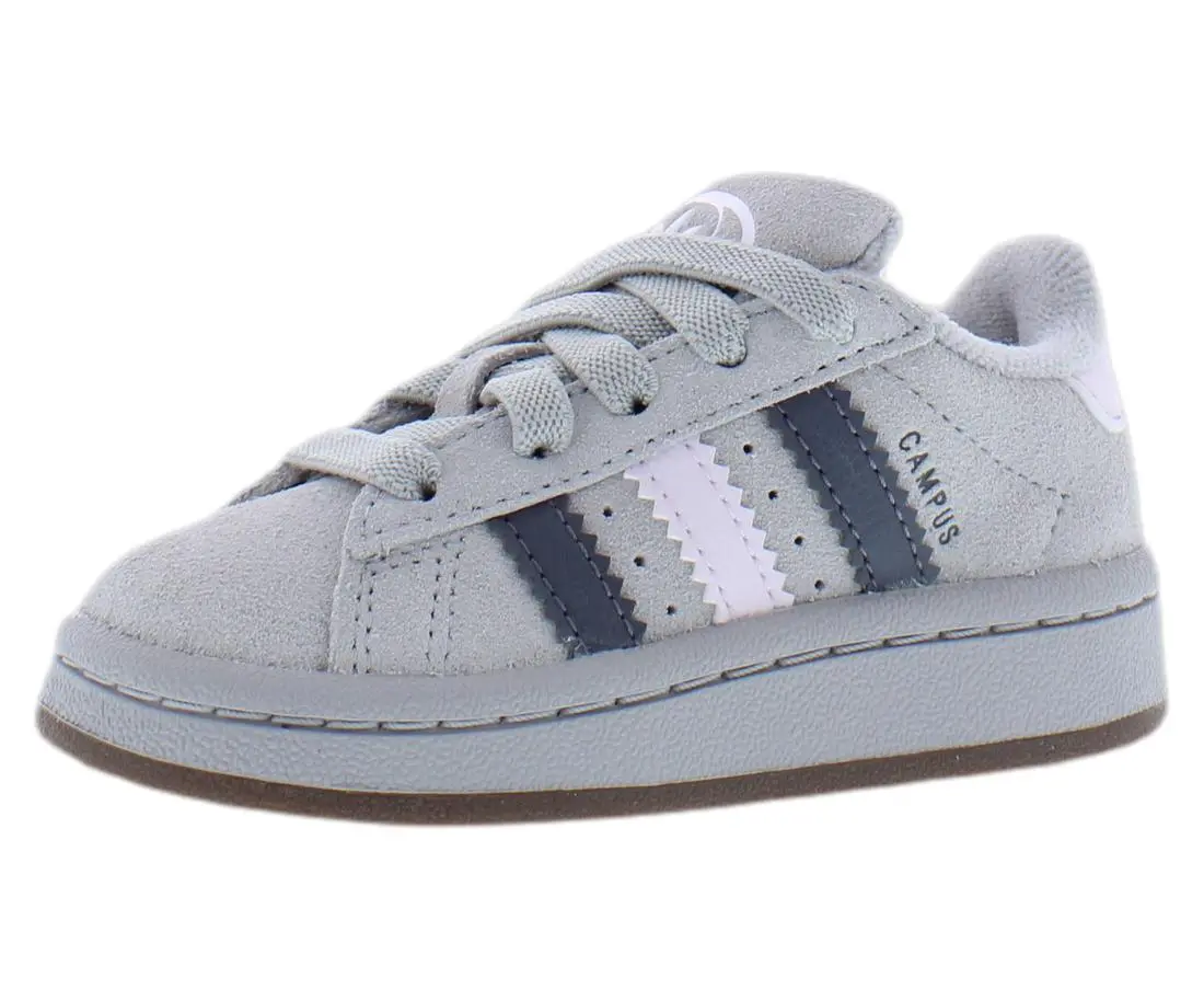 Adidas Campus 00s EL Unisex Casual Lace-Up Shoes for 2-3 Years Infant/Toddler, Featuring Campus Design