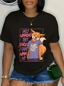 100% Cotton Unisex Funny Furry Shirt Fursuit Fursona Fandom Cosplay Furries T-Shirt
