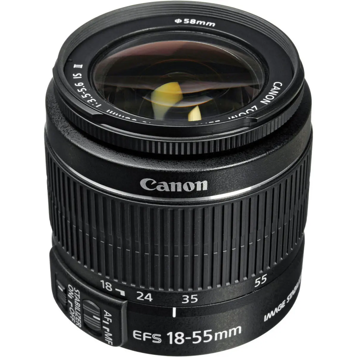 Canon EF-S 18-55mm f/3.5-5.6 IS II Micro Camera Lens for DSLR Cameras