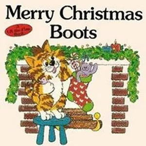 USED-Merry Christmas Boots (Boots lift-the-flap book) by Sara James (Paperback)