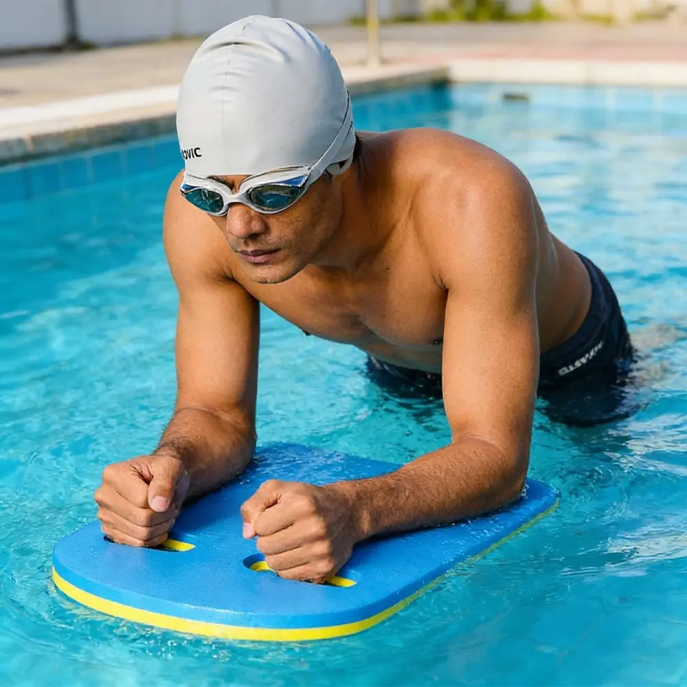 Adult Swimming Float Board, Beginner Training Aid, Full Angle Swim Buoyancy, Kids & Adults Pool Accessory, Ideal for Beginners, Swimming Accessories