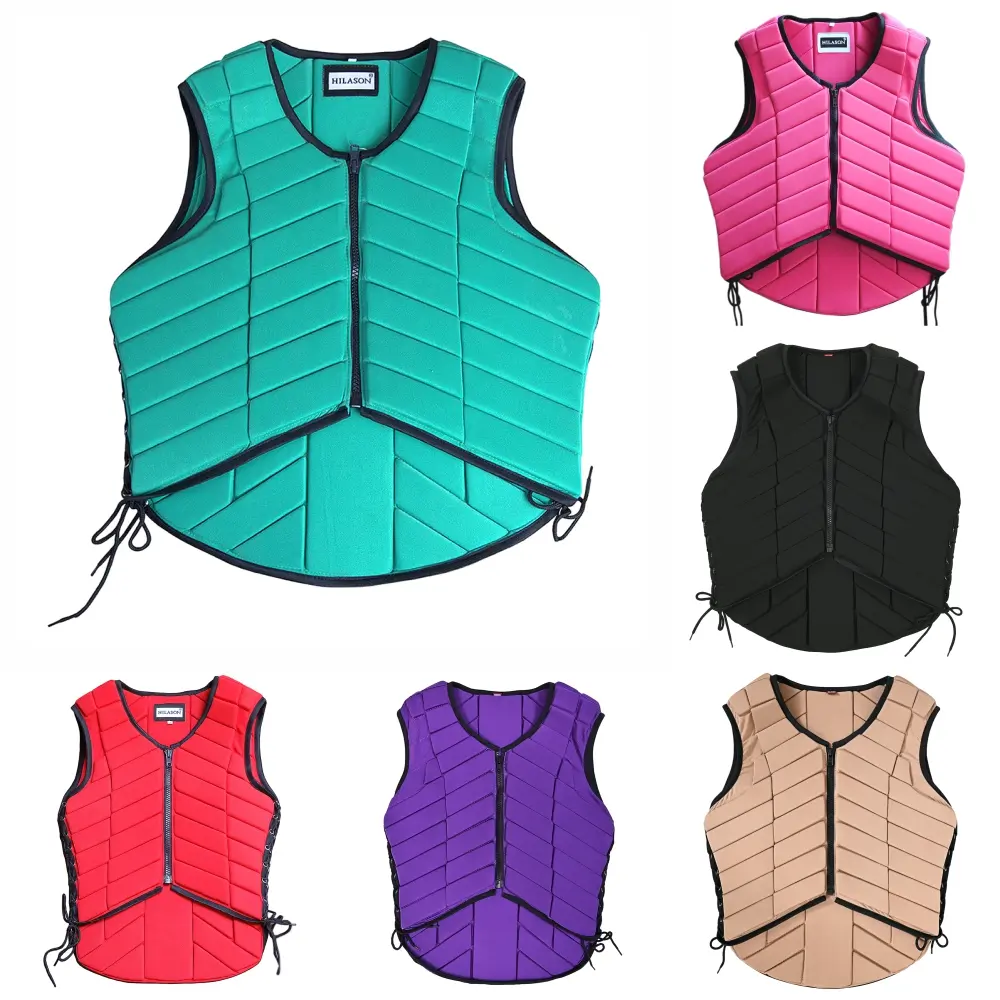 HILASON Horse Riding Rodeo Safety Vest Protective Adult Eventing | Unisex