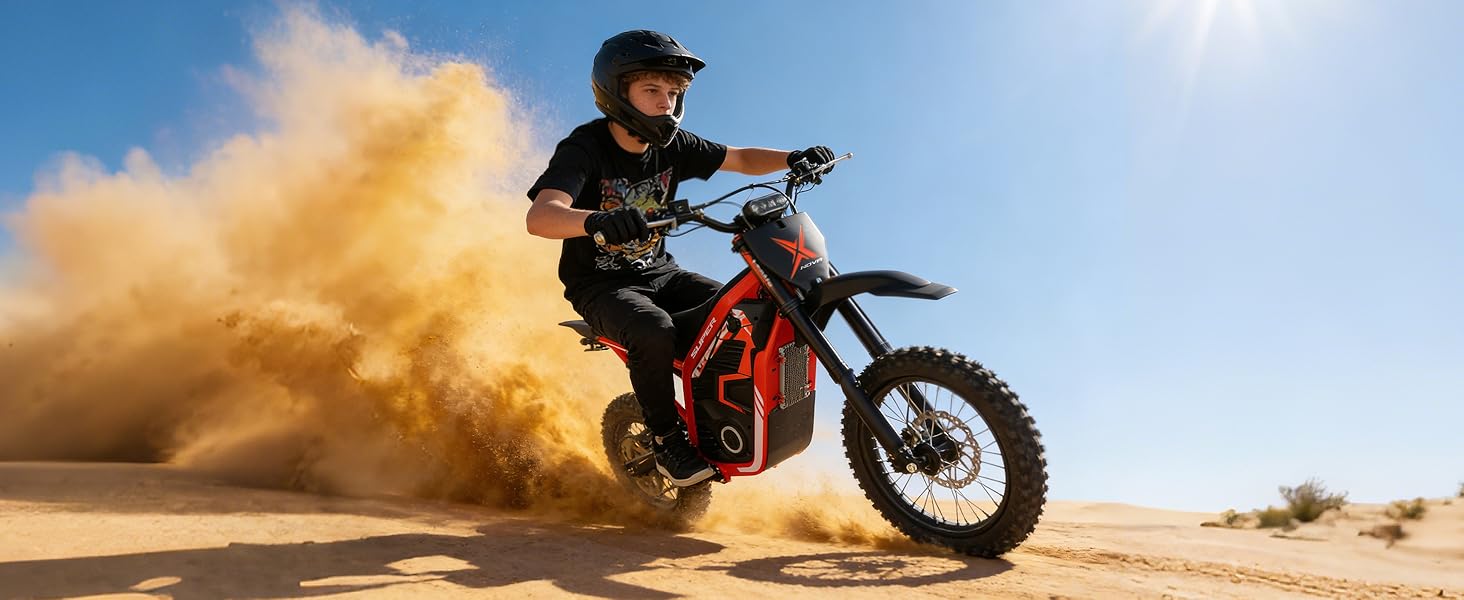 ESKUTE NOVA X Electric Bike ,4000W Power , 40° Climbing with 2849 Certified 48V 22.8Ah Removable Battery, Full Suspension Hydraulic Brakes, 60 Miles Rang Mountain Off-Road for Teens Adults ebike