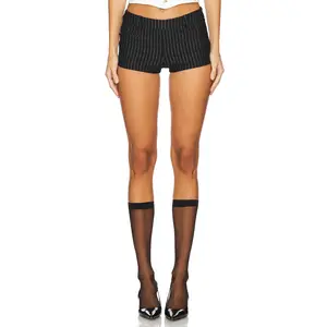 superdown Baya Micro Mini Short in Black