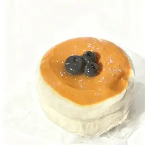 Handmade Blueberry Pancake Squishy/squishies | Soft Slow Rising Kawaii Squishy Toy | Realistic Bread & Dessert Style | Premium Food-Grade Silicone | Stress Relief Squeeze Toy | ASMR  | Cute Gift Idea read de Handmade Taba Squishy Toy Set