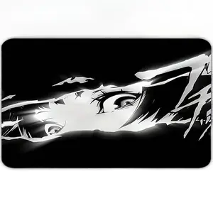 Scorching A sense of high-end sophistication Colorful Aa desk anime character mysterious scene rubber mouse pad with non-slip base, office Summit Playmat compact and durable desktop mat suitable for work, keyboard mouse pad study and gaming,Size 20X24cm