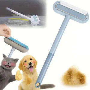 Reusable Pet Hair Remover Brush for Efficient Grooming - Ideal for Pet Owners & Maintains Clean Environment