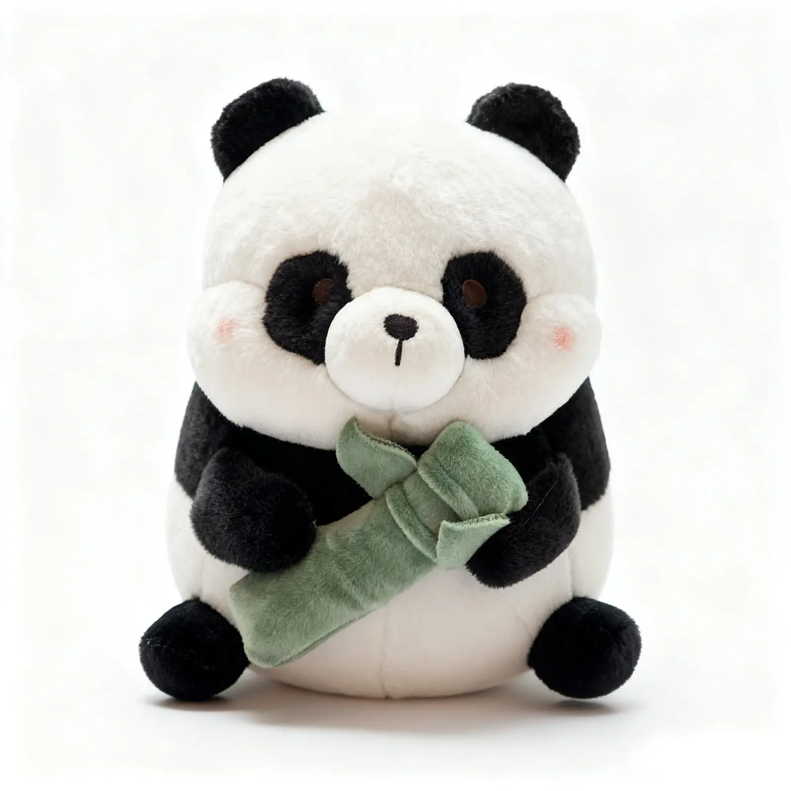 Soft 7.8" Panda Plush Stuffed Animal, Cute Plushies for Animal Themed Parties, Teacher Student Awards, Interactive Animal Toys for Babies, Boys, Girls, Great for Nursery & Bed Decor