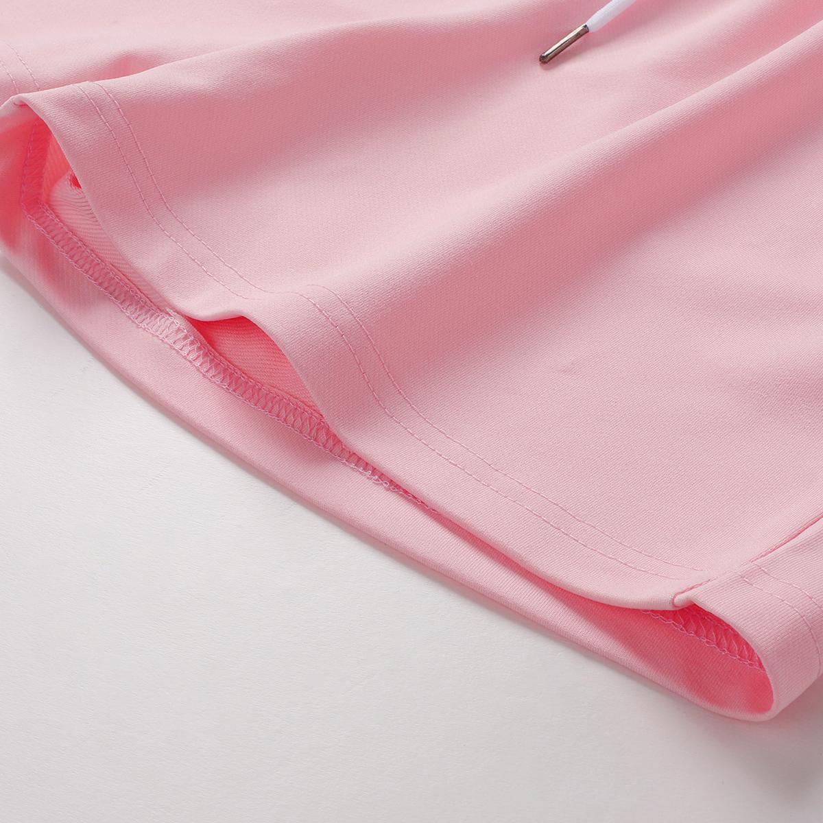 Pack of 4 women’s shorts: athletic shorts, casual shorts, solid color. Suitable for outdoor sports, fitness, running, and casual wear. Women’s shorts, summer clothing.