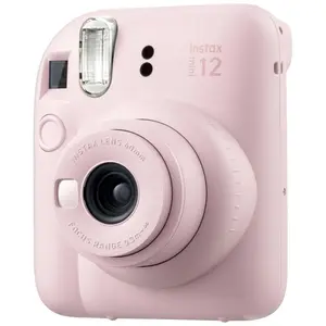 Fujifilm Instax Mini 12 Instant Film Camera, Blossom Pink