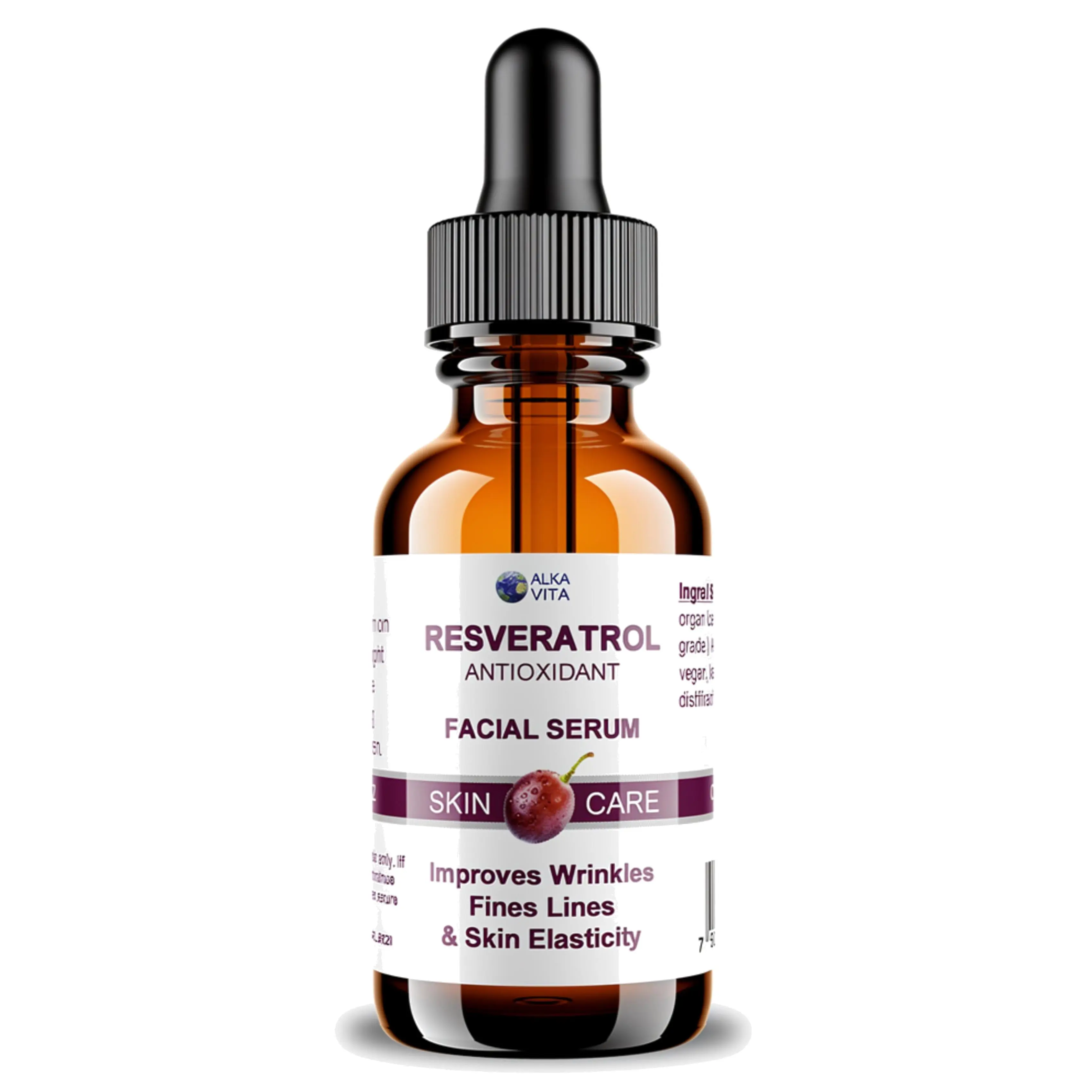 Resveratrol Skin Serum Targeted for Facial Skin Nourishment By ALKAVITA