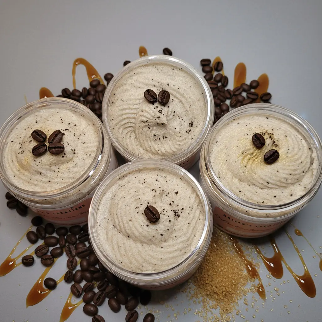 Coffee & Brown Sugar Whipped Foaming Body Scrub