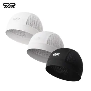 Cooling Helmet Liner Skull Cap - Breathable Sweat Wicking Cycling Cap & Hard Hat Liner for Construction, Biking & Running - Lightweight Mesh Performance Headwear