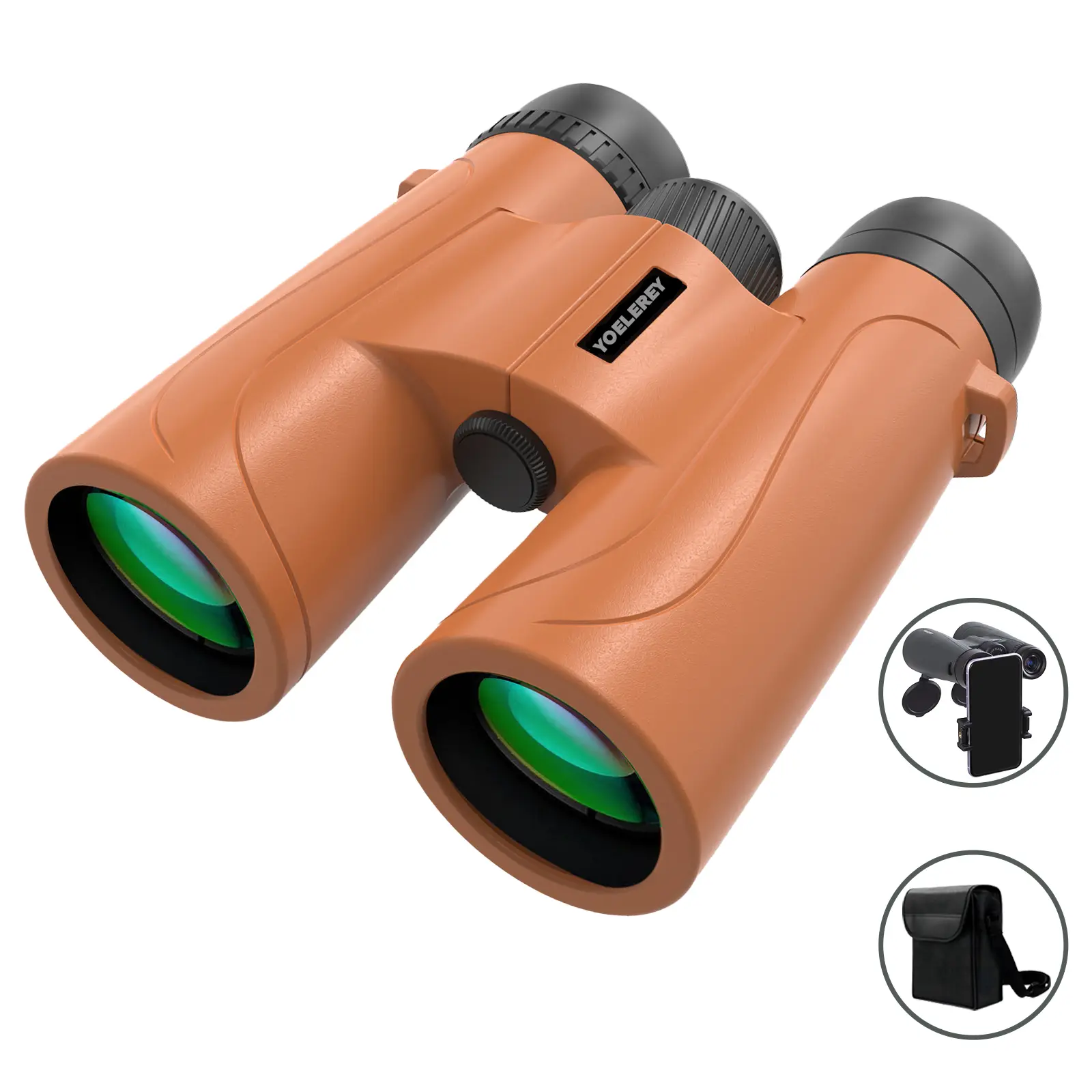 12x50 High Clarity Long-Range Binoculars for Adults - 23mm Large Eyepieces, BAK4 Prism, Waterproof, Lightweight - Hunting Gear for Spotting Birds in the Wild - Gifts for Hunters, Thoughtful Gift, Birdwatching, Watching Whales Along The Coast, High Clarity