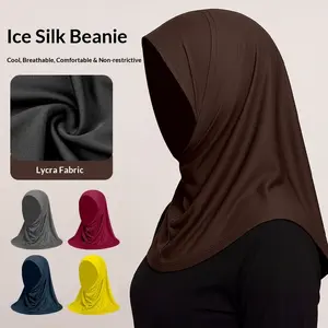 Muslim-Style Arab Scarf & Shawl — Neck & Head Covering — Solid Color Headscarf — Quick-Wear Turban — Soft & Comfortable outdoorfun