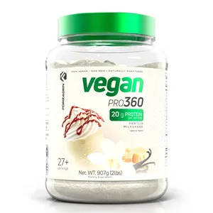 Forzagen Vegan Protein for men and women, 2 Lbs, 27 Servings, Plant Based Protein Extracted from Quinoa, Brown Rice and Pea Isolate Protein, (Dairy, Soy and Gluten Free, Nom GMO) (Chocolate/Vanilla Milkshake flavor) Healthy r Healthcare Supplement