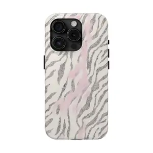 ELIXRE Chic Zebra Print Shockproof Protective Phone Case - Smartphone/Cellphone Casing & Cover, Stylish Tech Accessory, Unique Gift For Her, Birthday Present