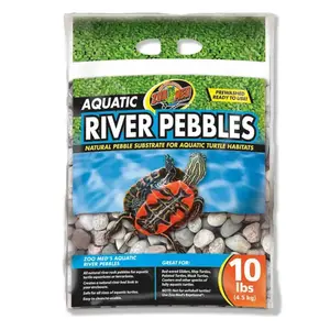 Zoo Med Aquatic River Pebbles - 10LBS