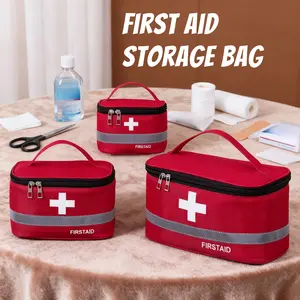 Portable First Aid Kit, Travel Medical Emergency Bag, Multifunctional Outdoor Home Health Care Storage Bag