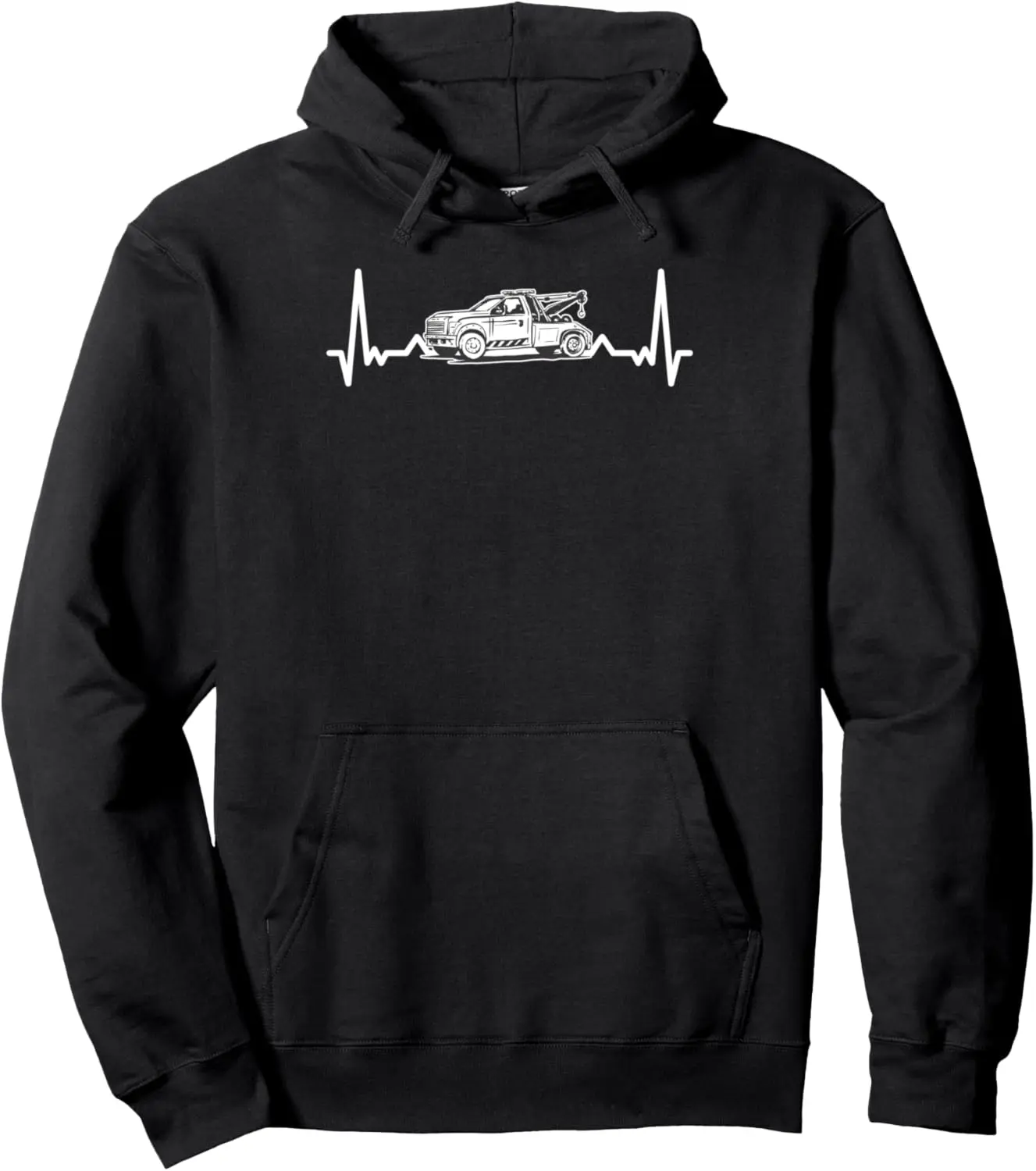 Tow Truck Driver Pullover Hoodie 7