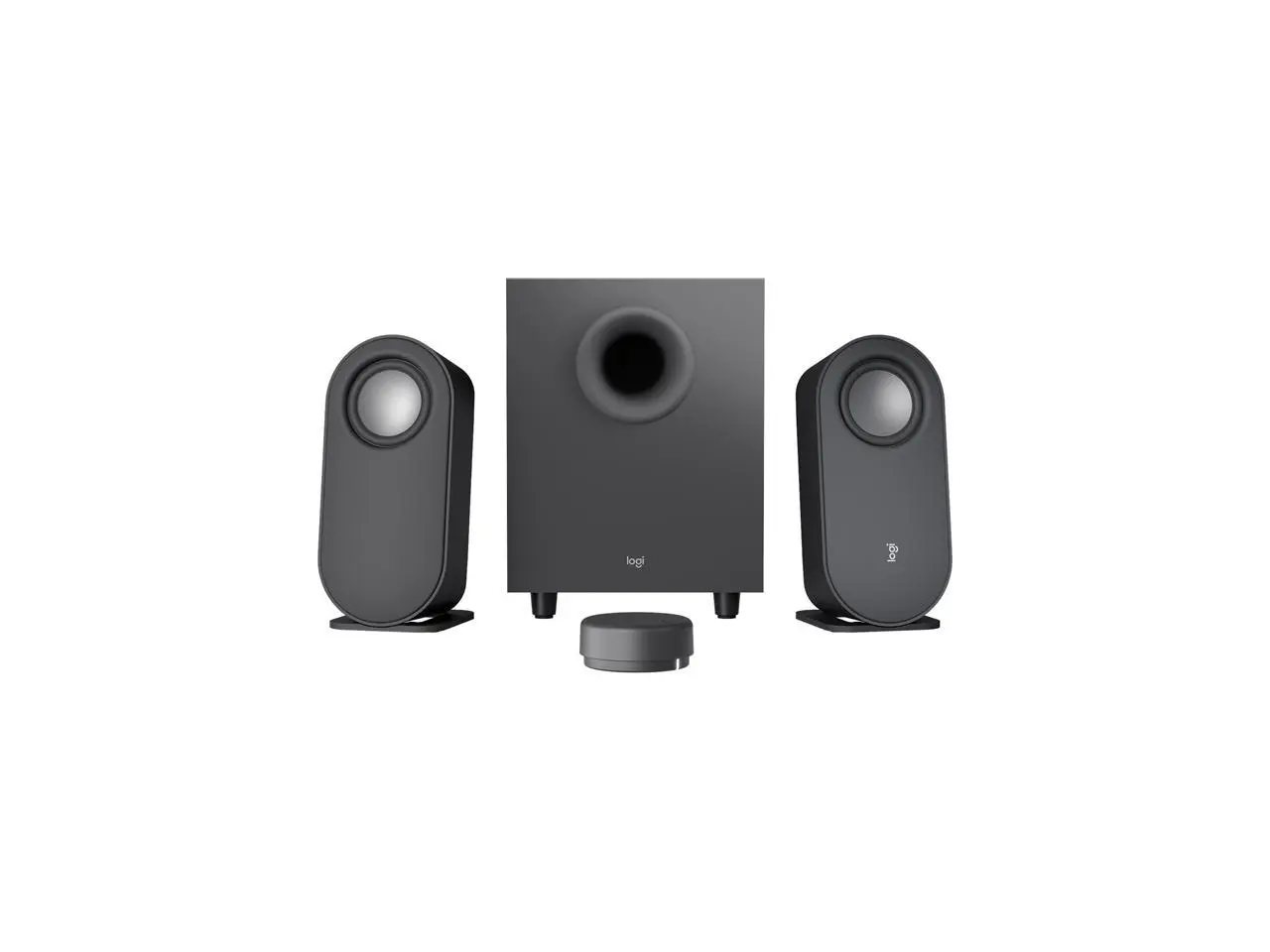 Logitech Z407 Bluetooth Computer Speakers with Subwoofer and Wireless Control, Immersive Sound, Premium Audio with Multiple Inputs, USB Speakers