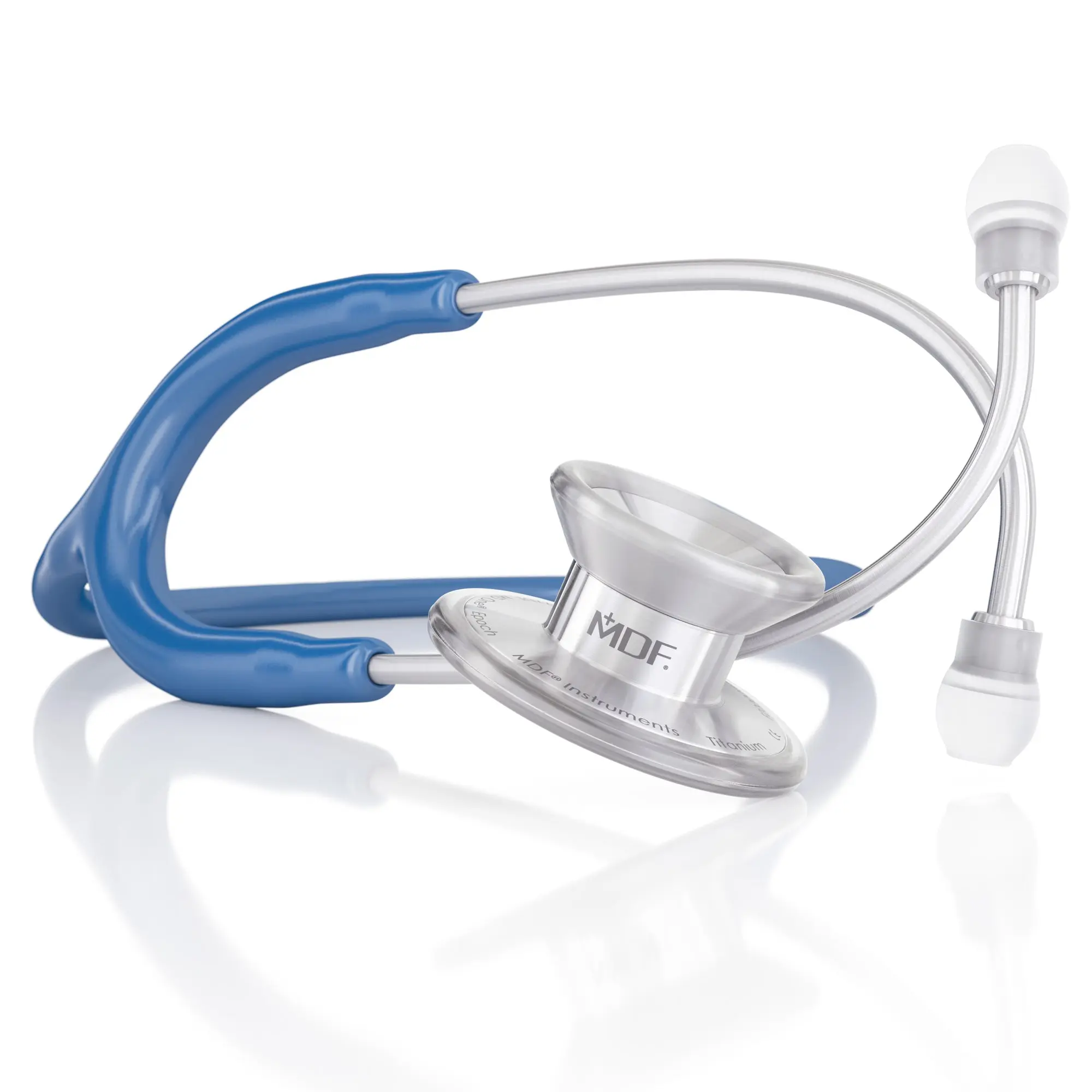 MD One® Epoch® Titanium Adult Stethoscope - Royal Blue