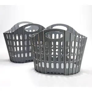 Henning Lee Set of 2 Collapsible Everyday Baskets