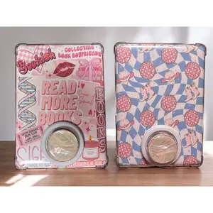 Kindle Clear Case Insert | Read More Books | Pink | Kindle Paperwhite 10th, 11th, 12th Gen | Kindle Oasis 2/3 | Kindle Scribe | Kindle Basic 10th Gen | Kindle 11&12 | Kobo | ipad mini 6/7