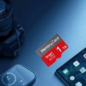 2-Pack × 1TB Micro SD card, micro tf memory card - Memory card with adapter TF/SD memory card compatible with smartphones, cameras, tablets, etc. - PSP games