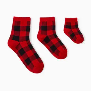 PatPat Christmas Socks Soft & Stretchy Family Matching,Family Halloween Pajamas Suits